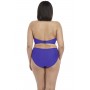 INDIE merevítős mélykivágású bikini felső - kék