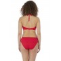SUNDANCE merevítős nyakbakötős bikini felső - piros