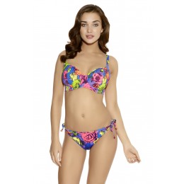 FLORAL POP oldaltkötős bikini alsó