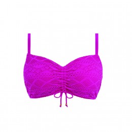 SUNDANCE merevítős bikini top - orchidea