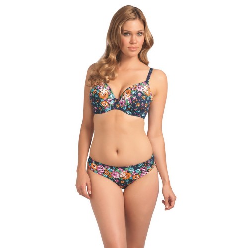 MEMPHIS mélykivágású bikini felső