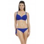 OTTAWA merevítős szivacsos bikini felső - kék
