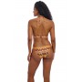 ARIZONA WAVE merevítős nyakba kötős bikini felső - barna