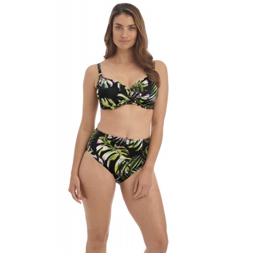 PALM VALLEY magas bikini alsó - fekete