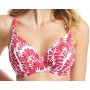 LANAI merevítős telikosaras bikini felső - piros