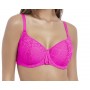 SUNDANCE merevítős szivacsos bikini felső - rózsaszín