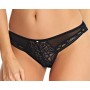 SOIREE LACE tanga - fekete