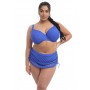 BAZARUTO merevítős bikini felső - kék