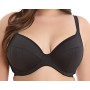 ESSENTIALS merevítős mélykivágású bikini felső