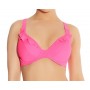 IN THE MIX merevítős bikini felső - világos rózsaszín
