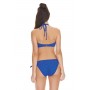 SUNDANCE merevítős nyakbakötős  bikini felső - kék