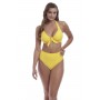 BEACH HUT merevítős nyakbakötős bikini felső