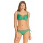 DECO SWIM előformázott szivacsos bikini felső - zöld