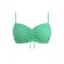 SUNDANCE merevítős bikini top - jade