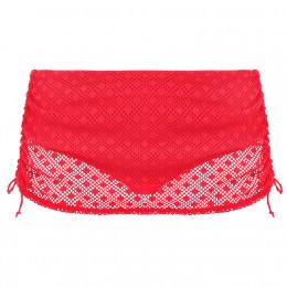 BAZARUTO szoknyás bikini alsó - piros