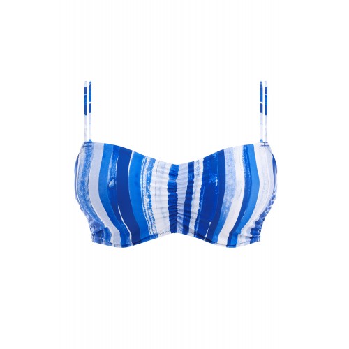 BALI BAY merevítős bikini top - kék