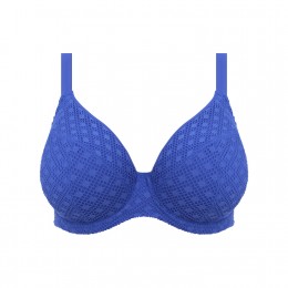 BAZARUTO merevítős bikini felső - kék
